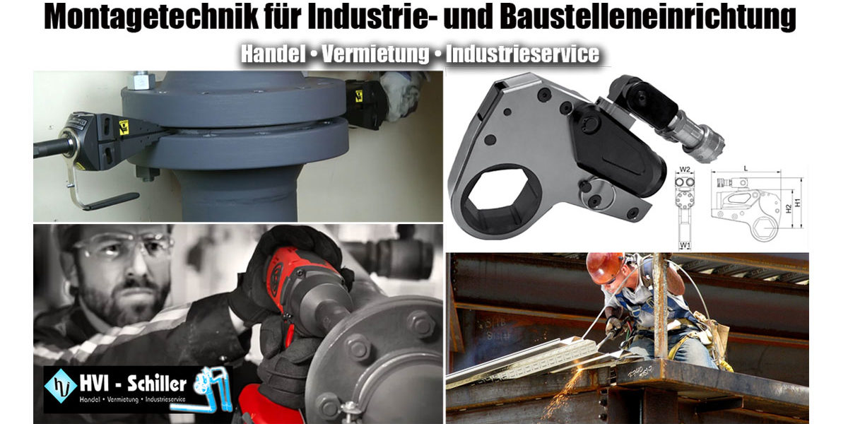 Montagetechnik hydraulisch elektrisch für Industrie und Baustelle Montagetechnik hydraulisch elektrisch für Industrie und Baustelle